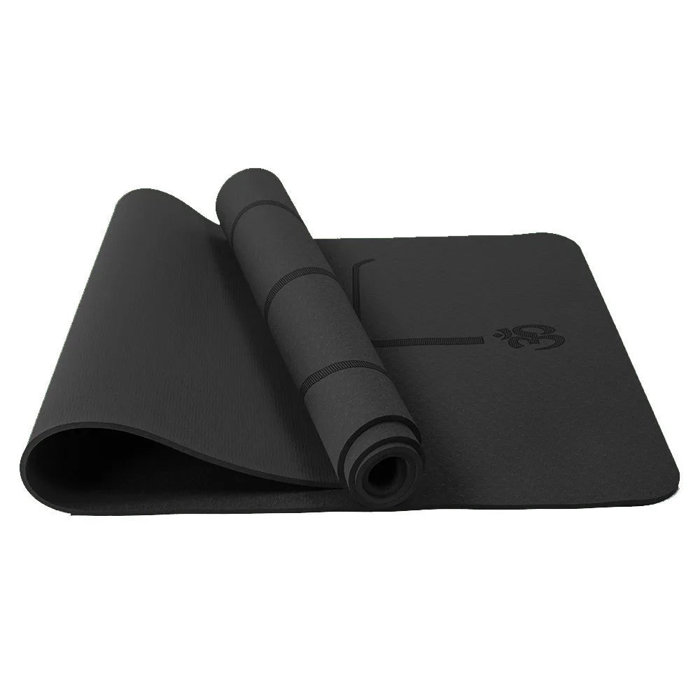 tapis de pilates noir