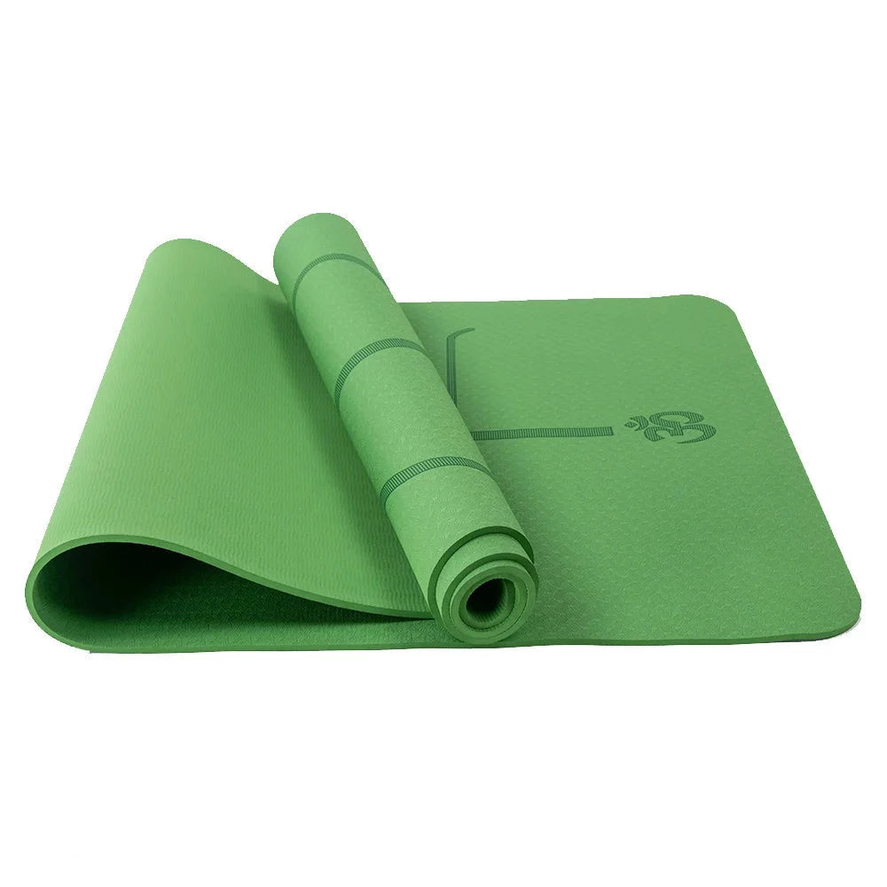 tapis de pilates vert