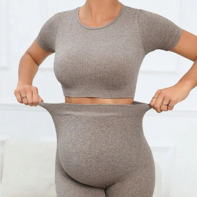Tenue de pilates femme enceinte