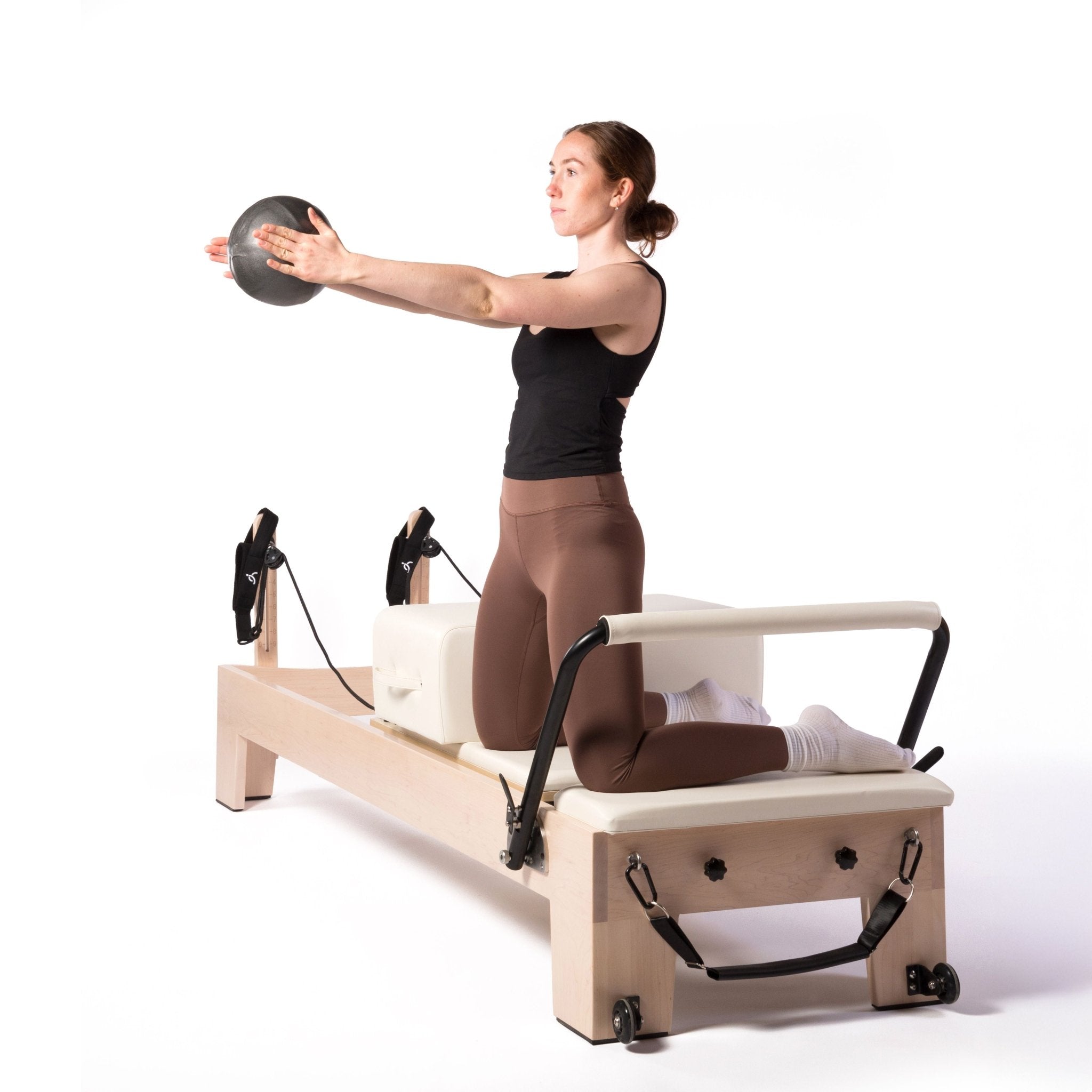 exercice sur reformer élite pilateo