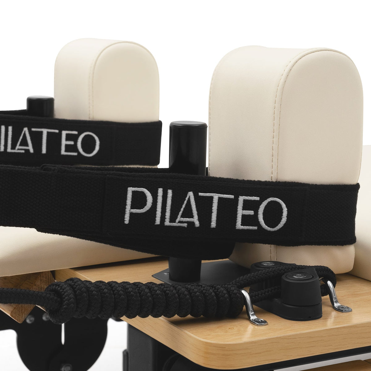 Pilates reformer pliable Flexi blanc lacté, appuie-épaules