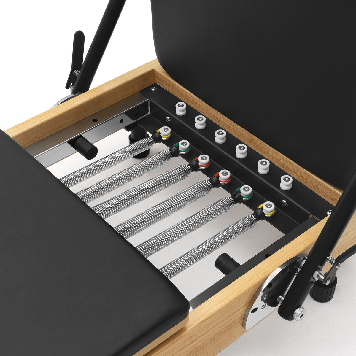 Pilates reformer pliable Flexi noir, ressorts
