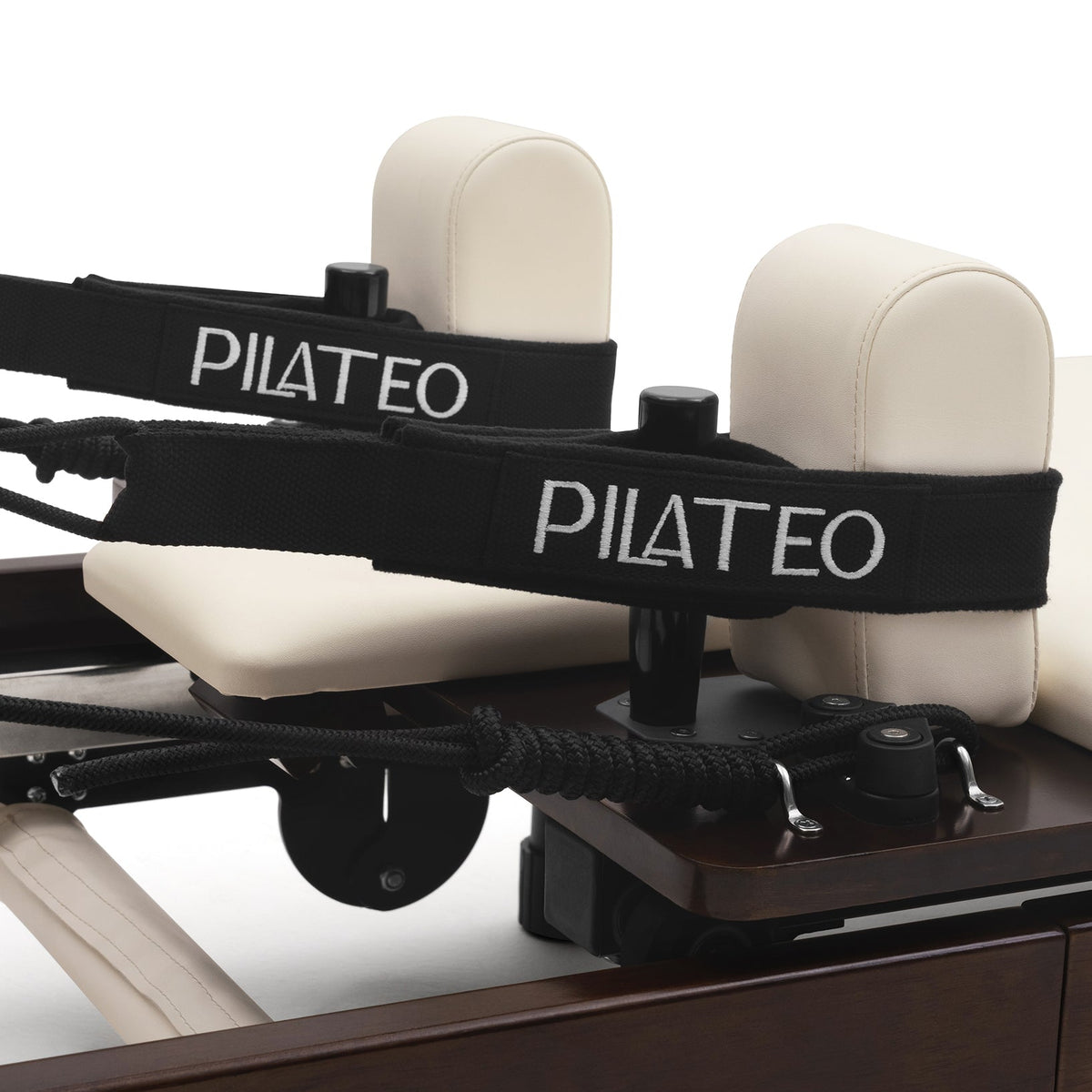 Pilates reformer pliable Flexi Prestige blanc lacté, appuie-épaules