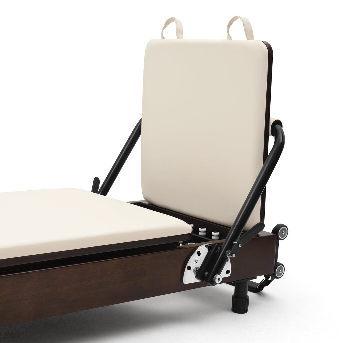 Pilates reformer pliable Flexi Prestige blanc lacté, jumpboard