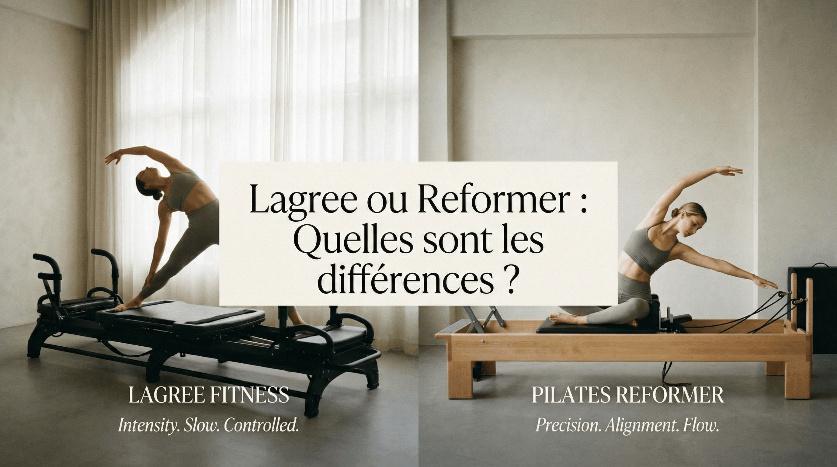 Lagree ou Pilates Reformer : Quelles sont les différences ?