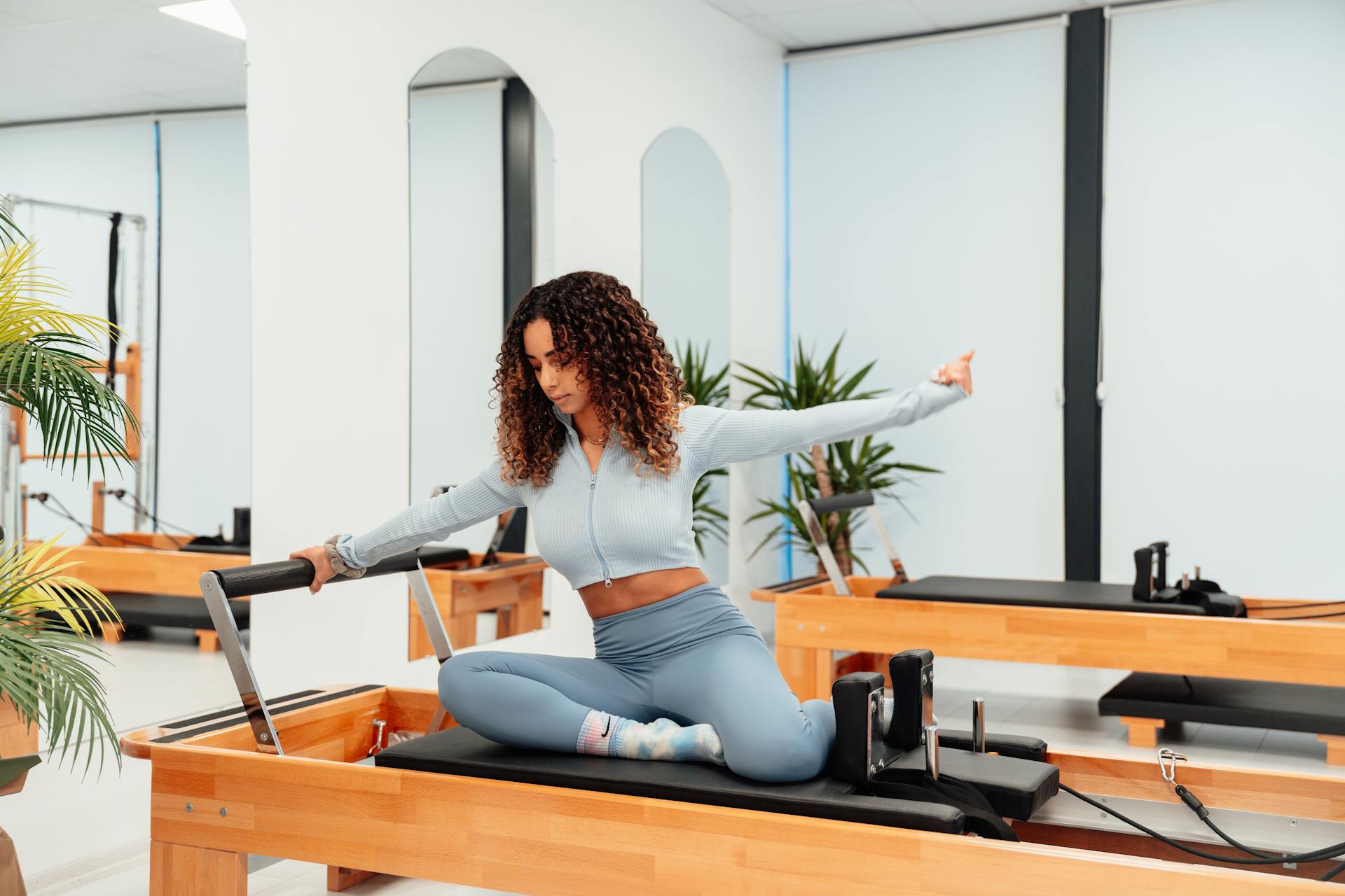 tenue femme pour Pilates reformer