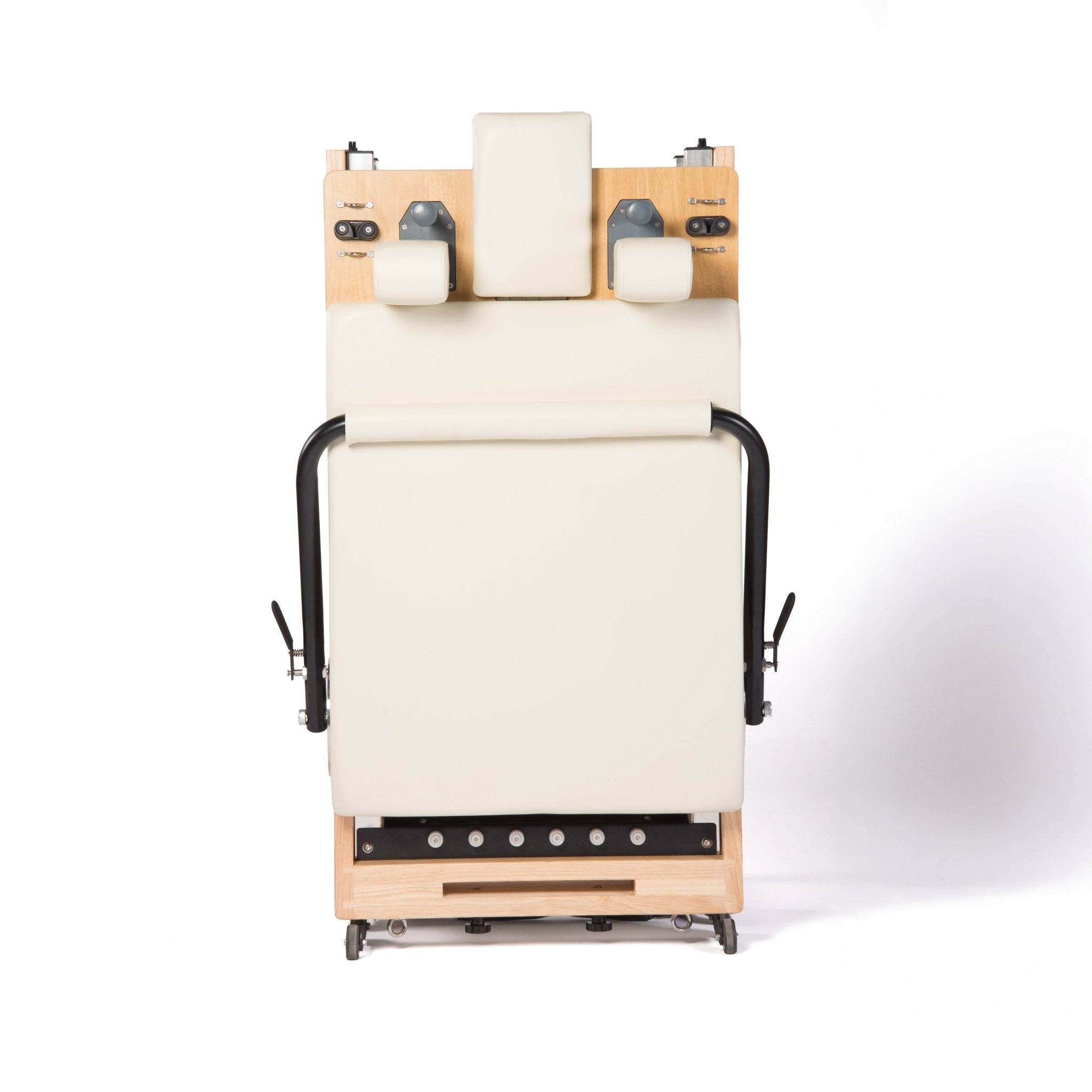 pilates reformer pliable pour la maison en beige