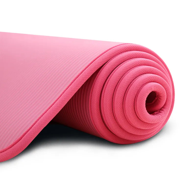 tapis de pilates 10mm rose