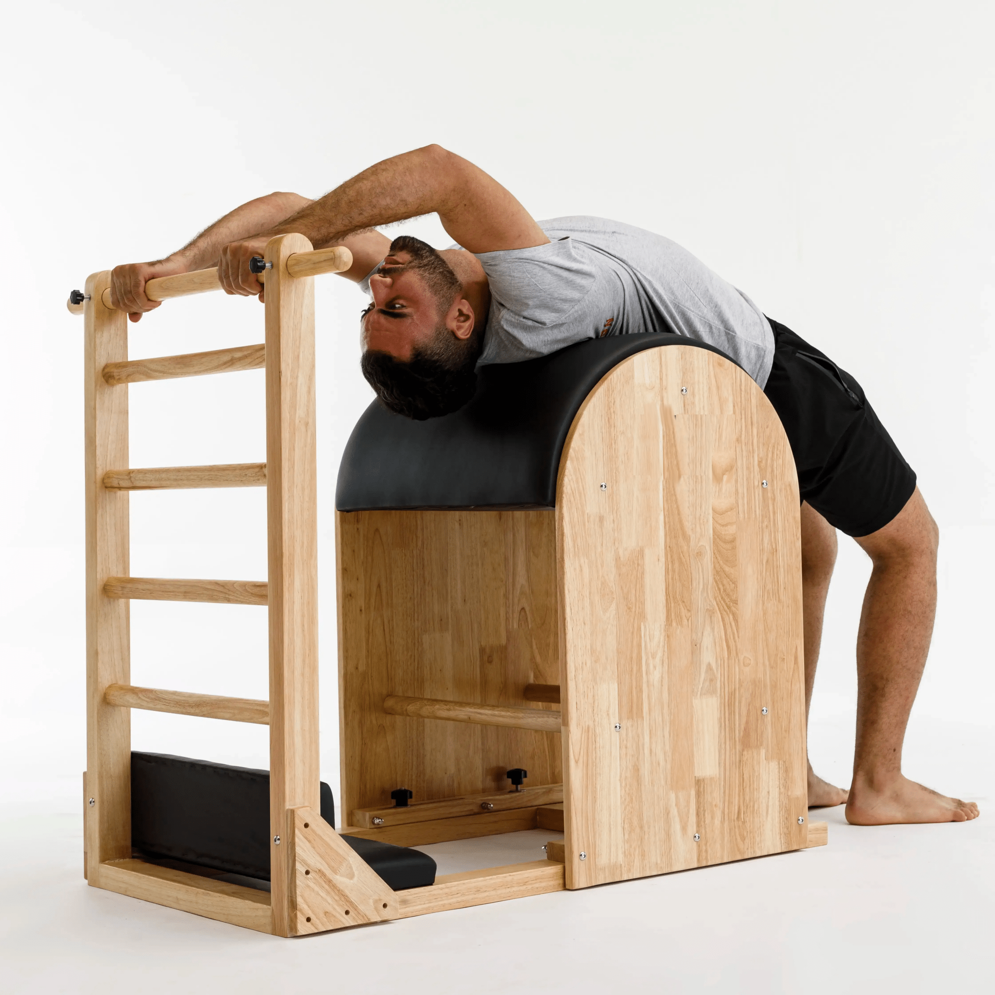 exercices barrel ladder pilates