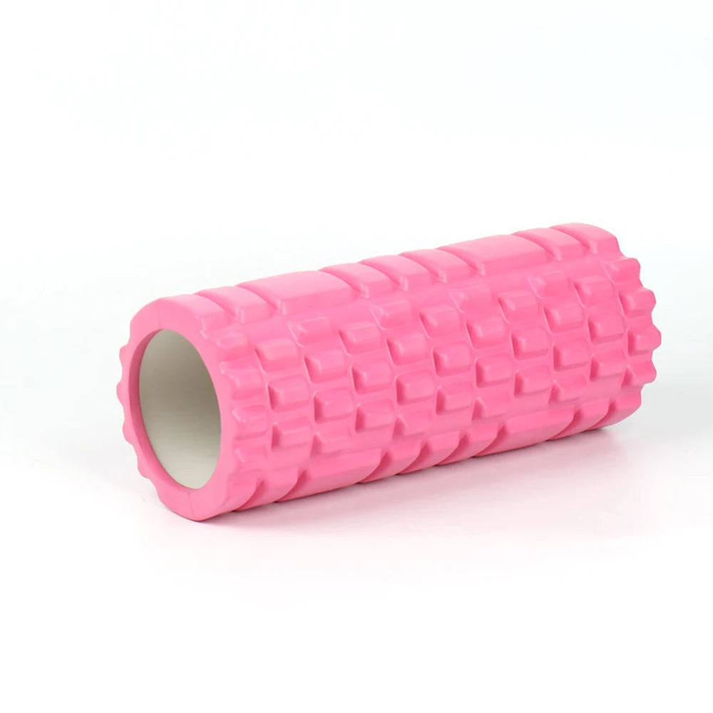 rouleau de pilates rose