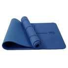 tapis de pilates bleu marine