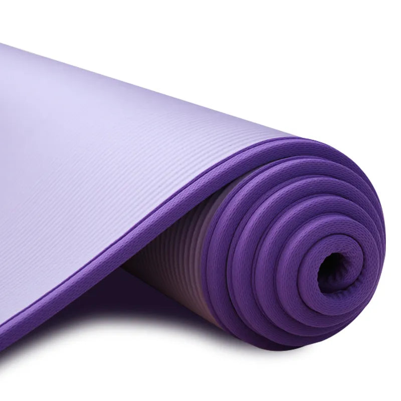 tapis de pilates 10mm violet