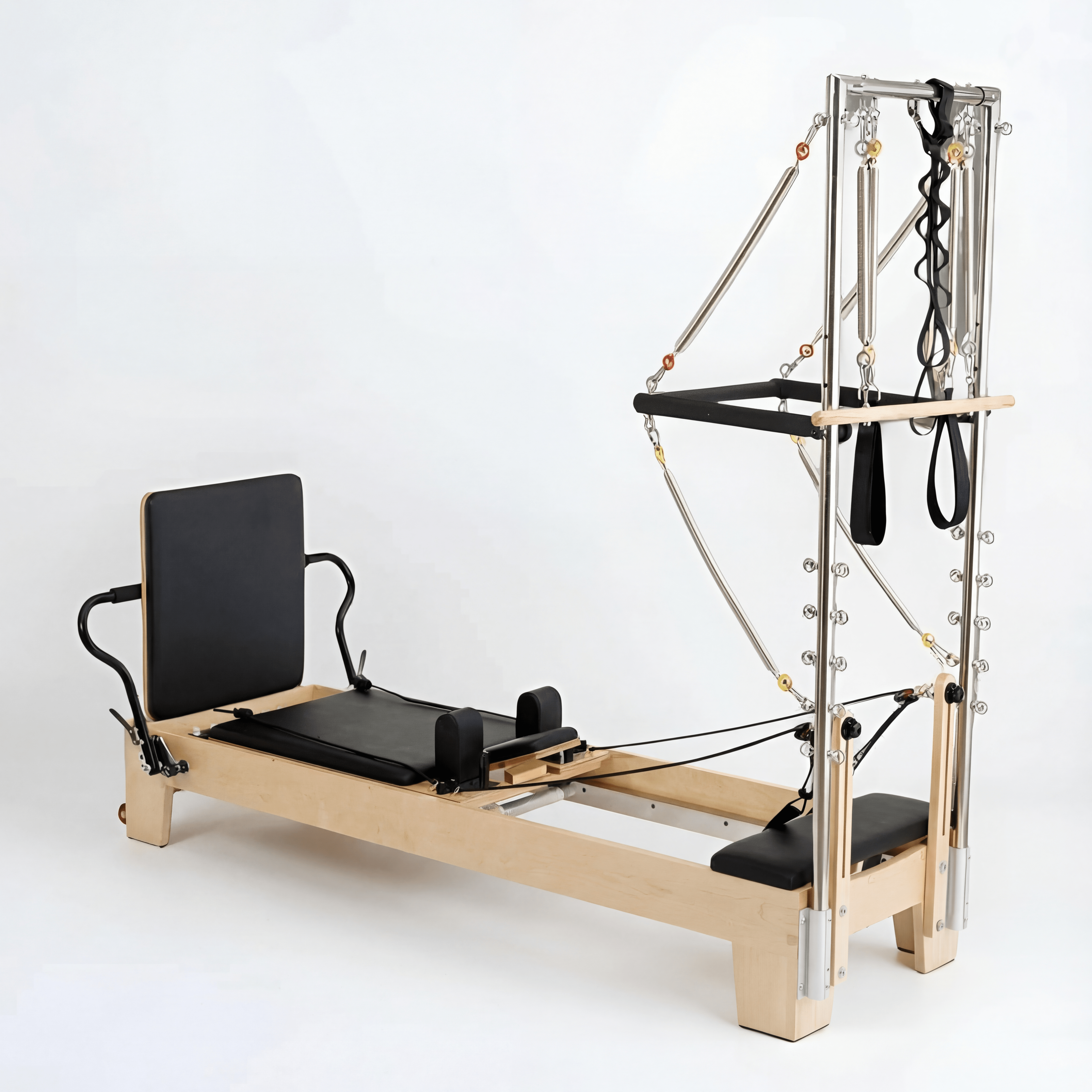 Pilates reformer tower