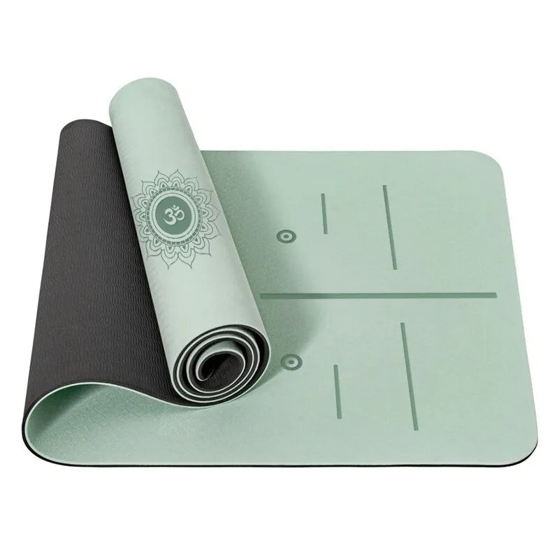 tapis de pilates débutant vert