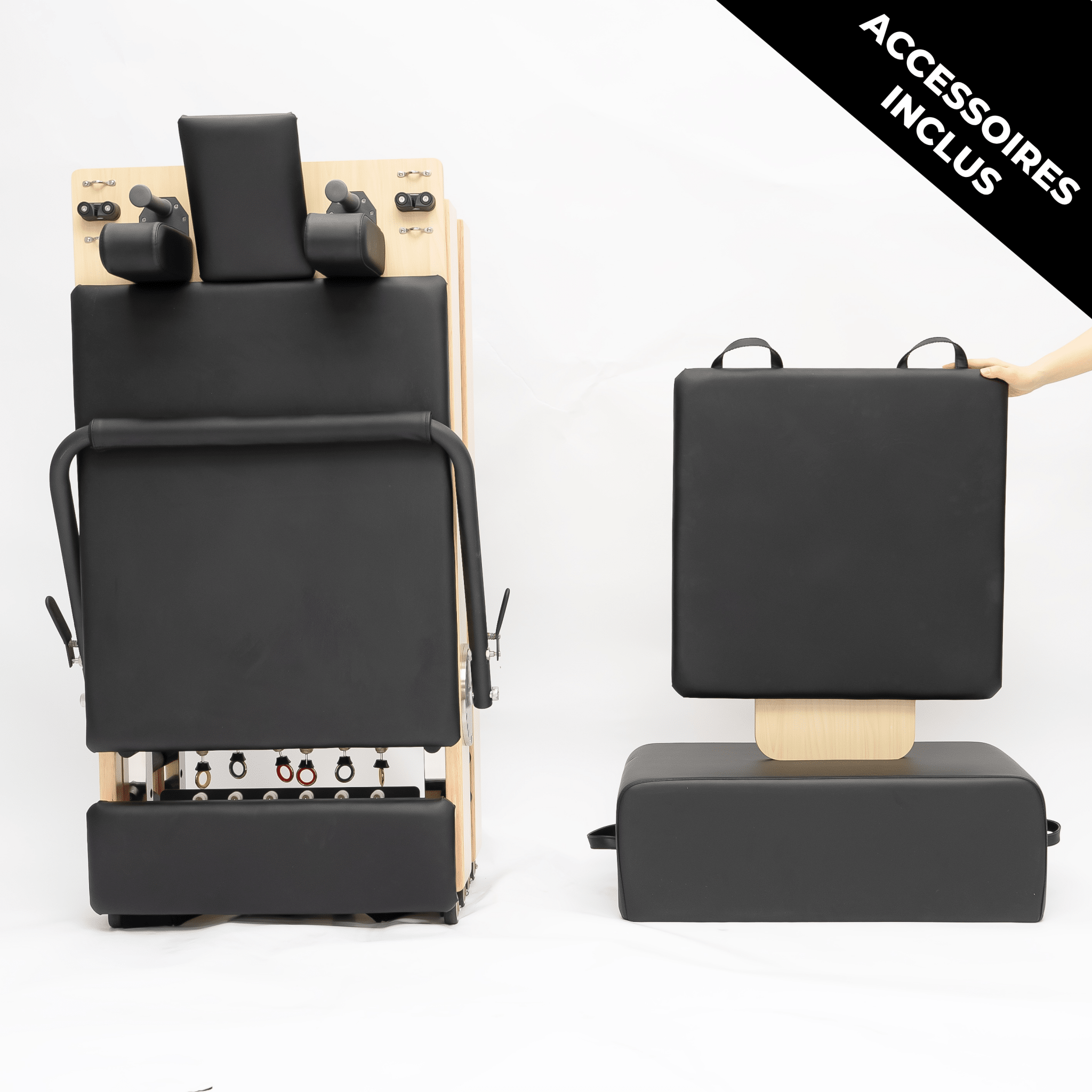 accessoires pilates reformer pliable