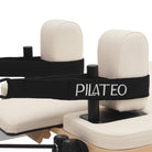 Pilates reformer aluminium blanc lacté, appuie-épaules