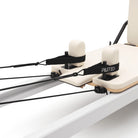 Pilates reformer aluminium blanc lacté, sangles