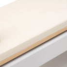 Pilates reformer aluminium blanc lacté, détail du cadre