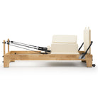 Pilates reformer classique blanc lacté, vue latérale