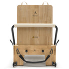 Pilates reformer classique blanc lacté, vue de face