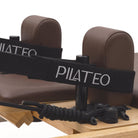Pilates reformer classique moka, sangles de pieds