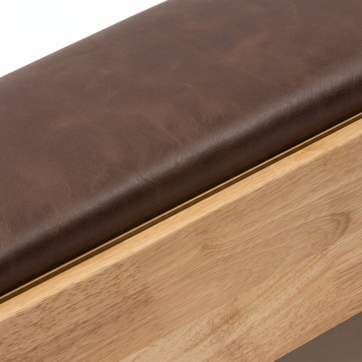 Pilates reformer classique moka, détail du cadre