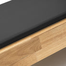 Pilates reformer classique noir, détail du cadre