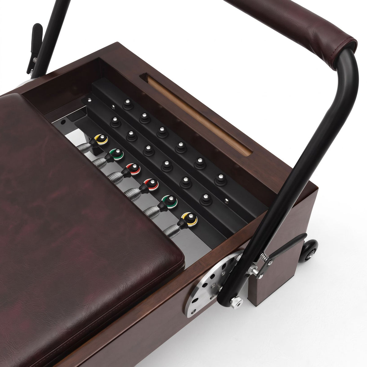 Pilates reformer Prestige bordeaux, ressorts