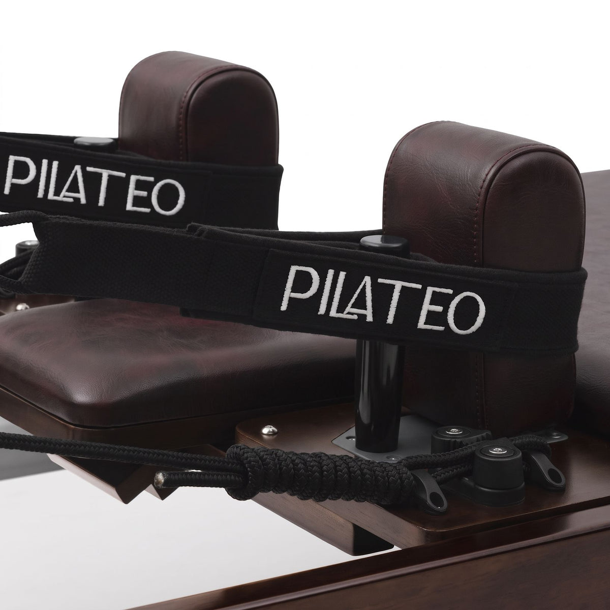 Pilates reformer Prestige bordeaux, sangles