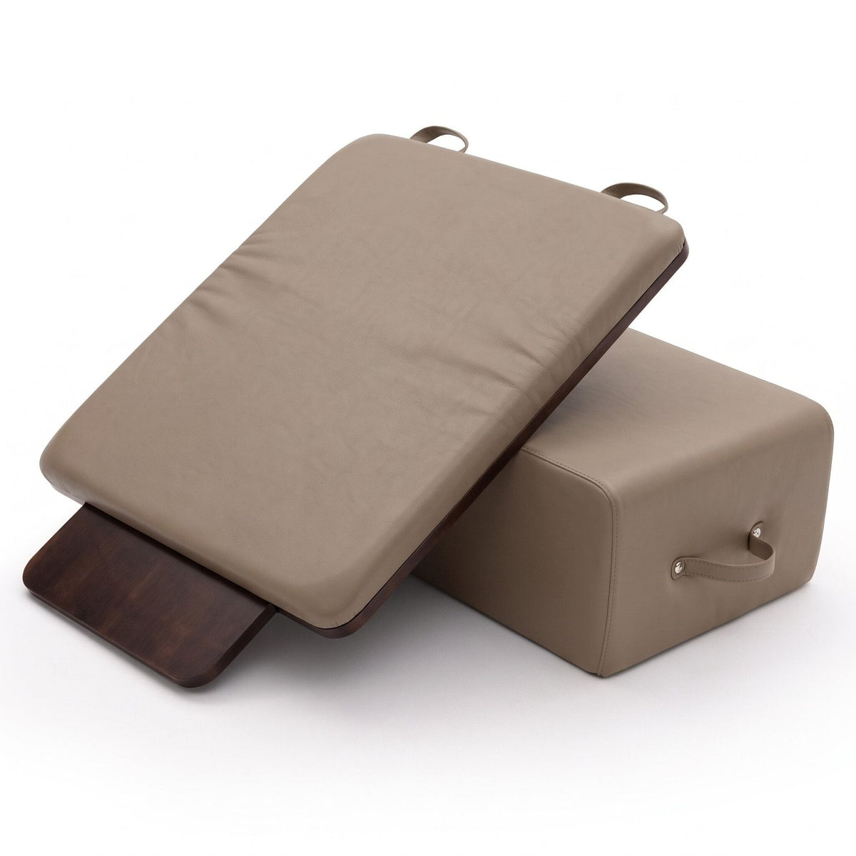 Pilates reformer Prestige taupe, extension de plateforme