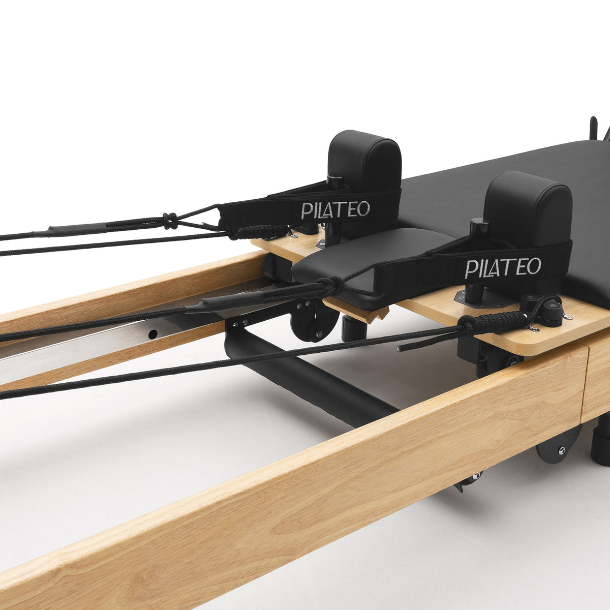 Pilates reformer pliable Flexi noir, chariot