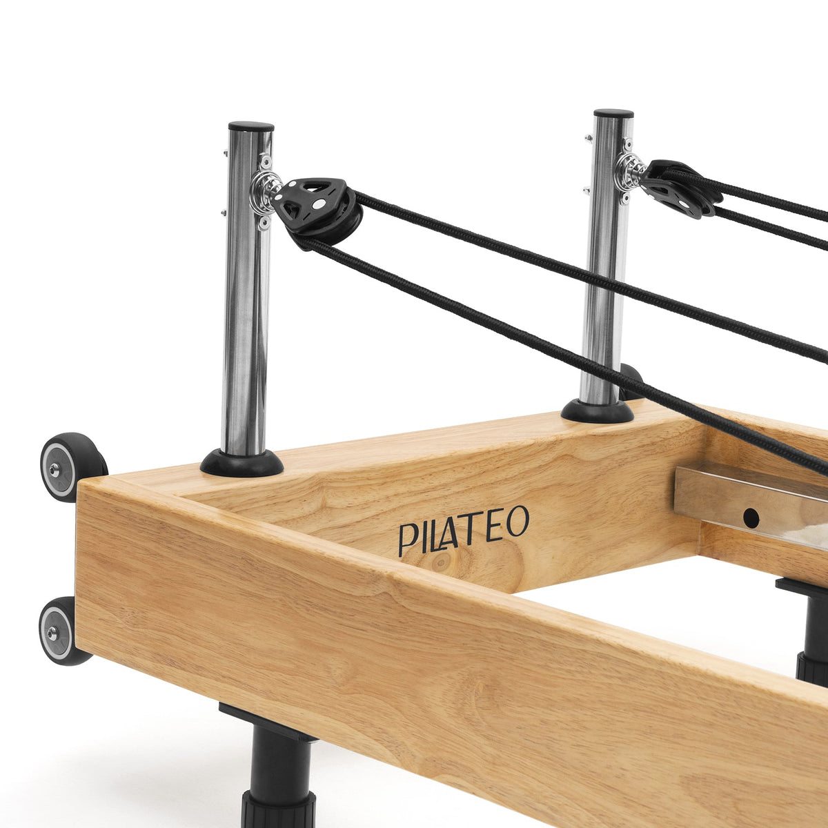 Pilates reformer pliable Flexi noir, poulies