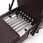 Pilates reformer pliable Flexi espresso bordeaux, ressorts