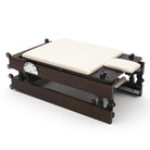 Pilates reformer pliable Flexi Prestige blanc lacté, plié