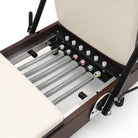 Pilates reformer pliable Flexi Prestige blanc lacté, ressorts