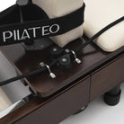 Pilates reformer pliable Flexi Prestige blanc lacté, taquets